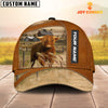 Joycorners Highland Customized Name Brown Cap