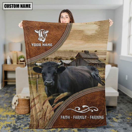 Joycorners Personalized Name Dexter Faith Family Farming Blanket