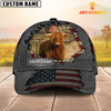 Joycorners Highland Customized Name US Flag Net Cap