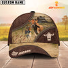 Joycorners Jersey On The Farm Customized Name 3D Brown Cap