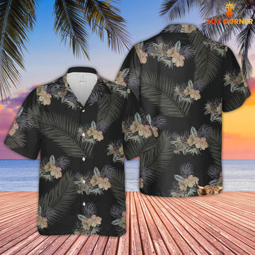 Joy Corners Customized Flower Pattern 01 Trucker 3D Hawaiian Shirt