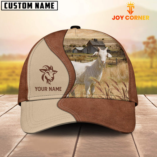 Joycorners Goat Customized Name Choco Cap