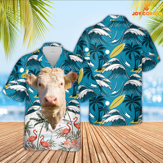 Joycorners Hereford Funny Hawaiian Shirt