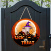 Joycorners Charolais Lick Or Treat Happy Halloween Wooden Sign