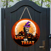Joycorners Horse Lick Or Treat Happy Halloween Wooden Sign