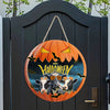 Joycorners Holstein In Halloween Decoration Pumkpin Happy Halloween Wooden Sign