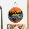 Joycorners Black Angus In Halloween Decoration Pumkpin Happy Halloween Wooden Sign