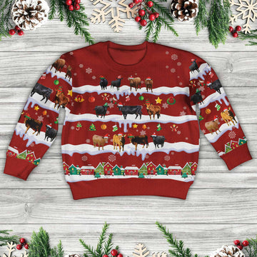 Joycorners Dexter Christmas Knitted Sweater For Kids