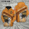 Joycorners Husky Races Custom Name Printed 3D Hoodie