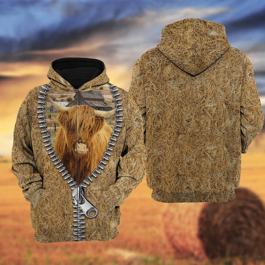 Joycorners Farm Highland Cattle Hoodie