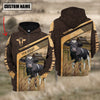 Joycorners Holstein On The Meadow Custom Name Hoodie