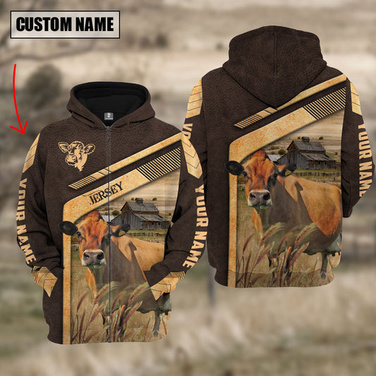 Joycorners Jersey On The Meadow Custom Name Hoodie