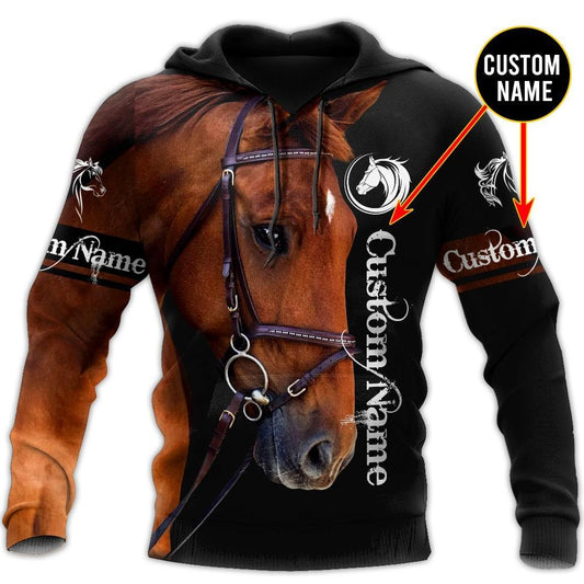 Joycorners Custom Name Horse Collection Hoodie 23
