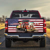Joycorners Freedom Convoy 2022 United States Flag Canada Truck All Over Printed 3D Truck Tailgate Decal