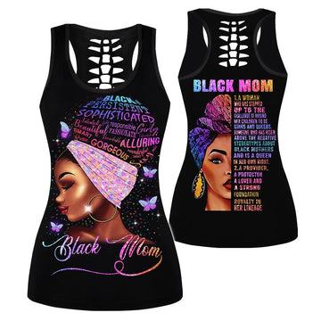 Joycorners Custom Name Black Mom All Over Printed 3D Shirts