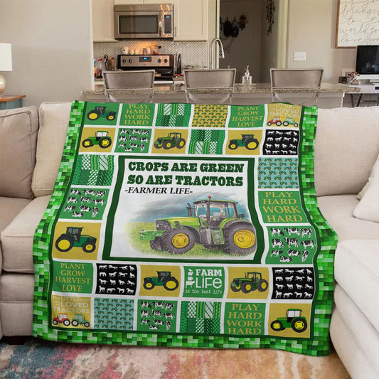 Joycorners Tractor Farm 10 Blanket Collection