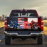 Joycorners Freedom Convoy 2022 Truckers For Freedom United States Canada All Over Printed 3D Truck Tailgate Decal