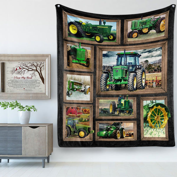 Joycorners Tractor Farm 04 Blanket Collection