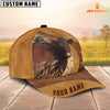 Joycorners Farm Red Poll Custom Name Retro Cap