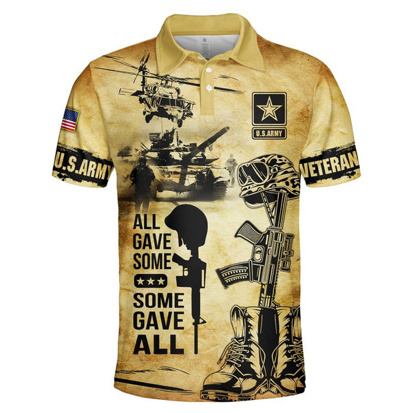 Joycorners United States Veteran U.S Army All Gave Some Some Gave All Honor The Fallen 2 All Over Printed 3D Shirts