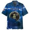 Joycorners U.S.A.F Veteran United States Air Force Blue Lighting 3D All Over Printed Shirts