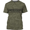 Joycorners U.S.A.F Veteran United States Air Force Veteran 3D All Over Printed Shirts