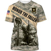 Joycorners United States Veteran U.S Army Honor The Fallen Veteran For The Country Camo All Over Printed 3D Shirts
