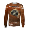 Joycorners U.S.M.C Veteran Department Of The Navy Orange Sky Lighting All Over Printed 3D Shirts