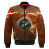 Joycorners U.S.M.C Veteran Department Of The Navy Orange Sky Lighting All Over Printed 3D Shirts