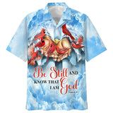 Joycorners CARDINAL Be Still And Know That I am God All Over Printed 3D Shirts