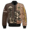 Joycorners U.S.M.C United States Marine Corps U.S.M.C Veteran Honnor The Fallen Brown Camo 3D All Over Printed Shirts