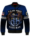 Joycorners U.S.A.F Veteran Eagle Department Of The Air Force Blue 3D All Over Printed Shirts