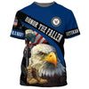 Joycorners United States Veteran U.S Navy Veteran Honor The Fallen Soldier And Egale All Over Printed 3D Shirts