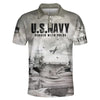 Joycorners United States Veteran U.S Navy On The Sea Served With Pride Gray All Over Printed 3D Shirts