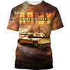 Joycorners United States Veteran U.S Army Tank On The Fire Warfield All Over Printed 3D Shirts