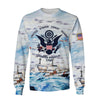 Joycorners U.S.C.G Army On The Sea Daylight All Over Printed 3D Shirts