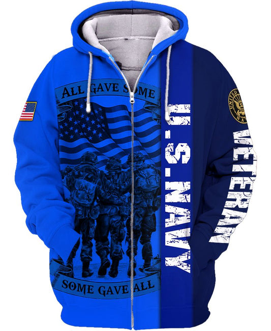 Joycorners United States Veteran U.S Navy All Gave Some Some Gave All Over Printed 3D Shirts