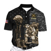 Joycorners U.S Veteran Honnor The Fallen Black Gray Camo All Over Printed 3D Shirts