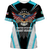 Joycorners U.S.C.G Veteran Eagle Land Of Free Because Of The Brave All Over Printed 3D Shirts