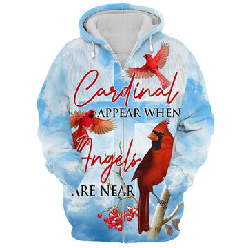 Joycorners CARDINAL Appear When Angels are near All Over Printed 3D Shirts