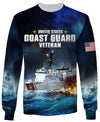 Joycorners United States Coast Guard Veteran Ship Shooting On The Sea All Over Printed 3D Shirts