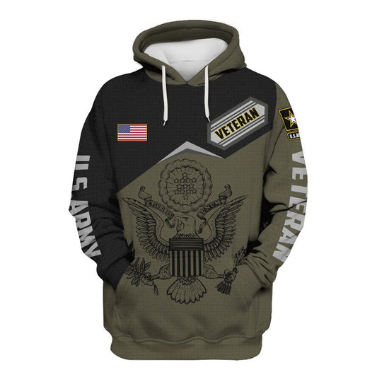 Joycorners United States Veteran U.S Army E Pluribus Unum All Over Printed 3D Shirts