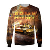 Joycorners United States Veteran U.S Army Tank On The Fire Warfield All Over Printed 3D Shirts