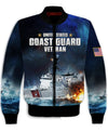 Joycorners United States Coast Guard Veteran Ship Shooting On The Sea All Over Printed 3D Shirts