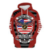 Joycorners U.S.M.C Veteran Freedom Isn't Free I Paid For It USMC Logo Red All Over Printed 3D Shirts