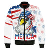 Joycorners Happy Independence Day U.S.A Bald Eagle All Over Printed 3D Shirts