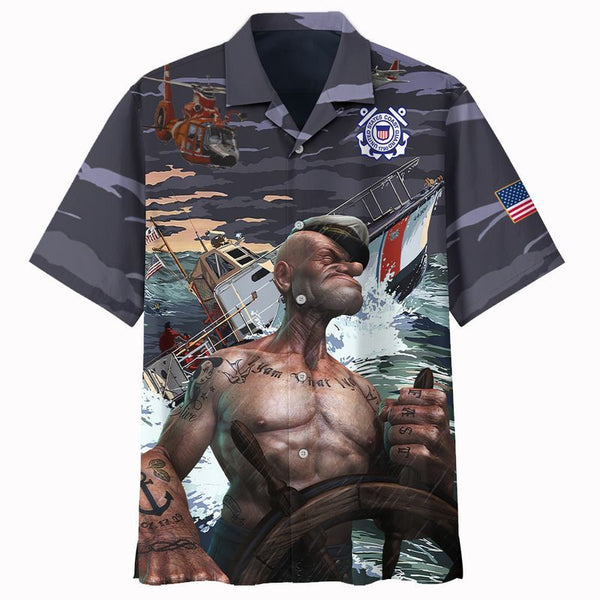 Joycorners U.S Veteran Sailor On The Sea All Over Printed 3D Shirts