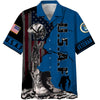 Joycorners U.S.A.F Veteran United States Air Force Honor The Fallen Soldiers Blue 3D All Over Printed Shirts