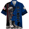 Joycorners United States Veteran U.S Navy Honor The U.S Soldiers Fallen Blue All Over Printed 3D Shirts