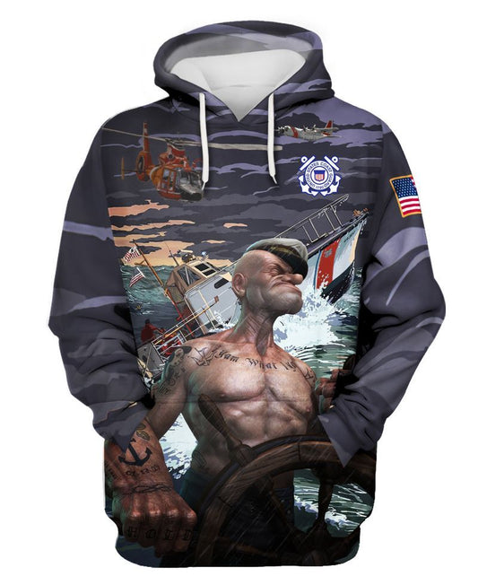 Joycorners U.S Veteran Sailor On The Sea All Over Printed 3D Shirts